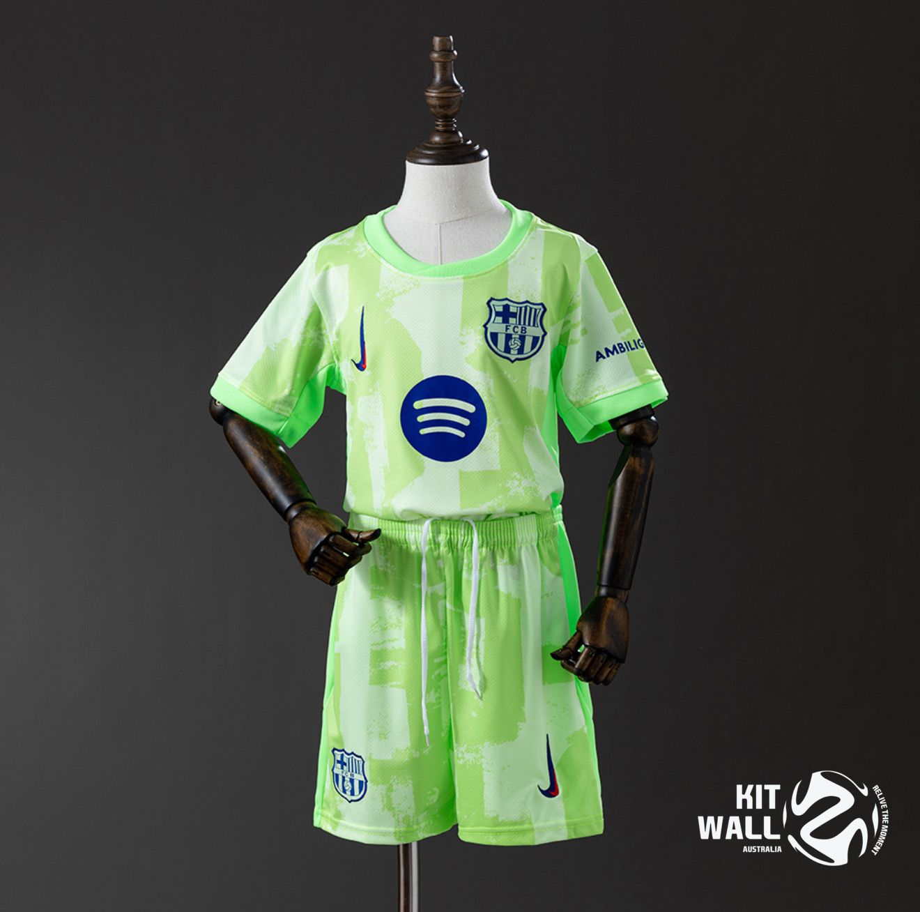 FC Barcelona 2024/25 Third Kids Kit