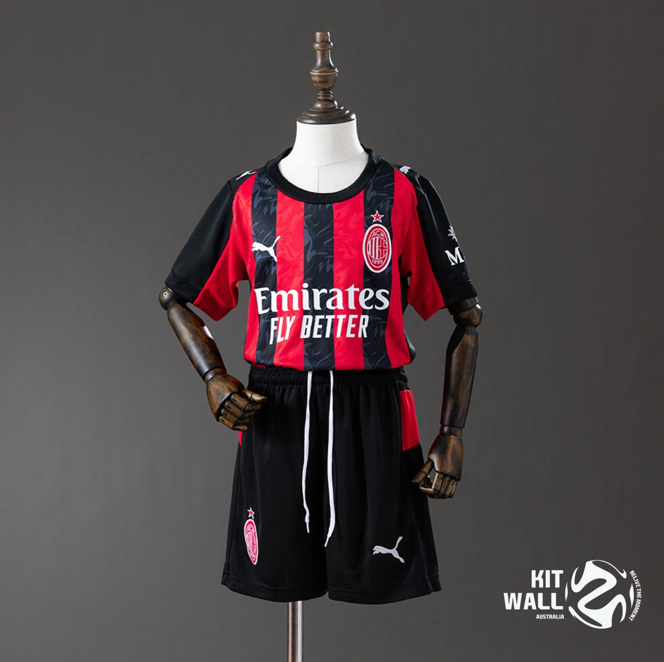 AC Milan 2025/26 Home Kids Kit