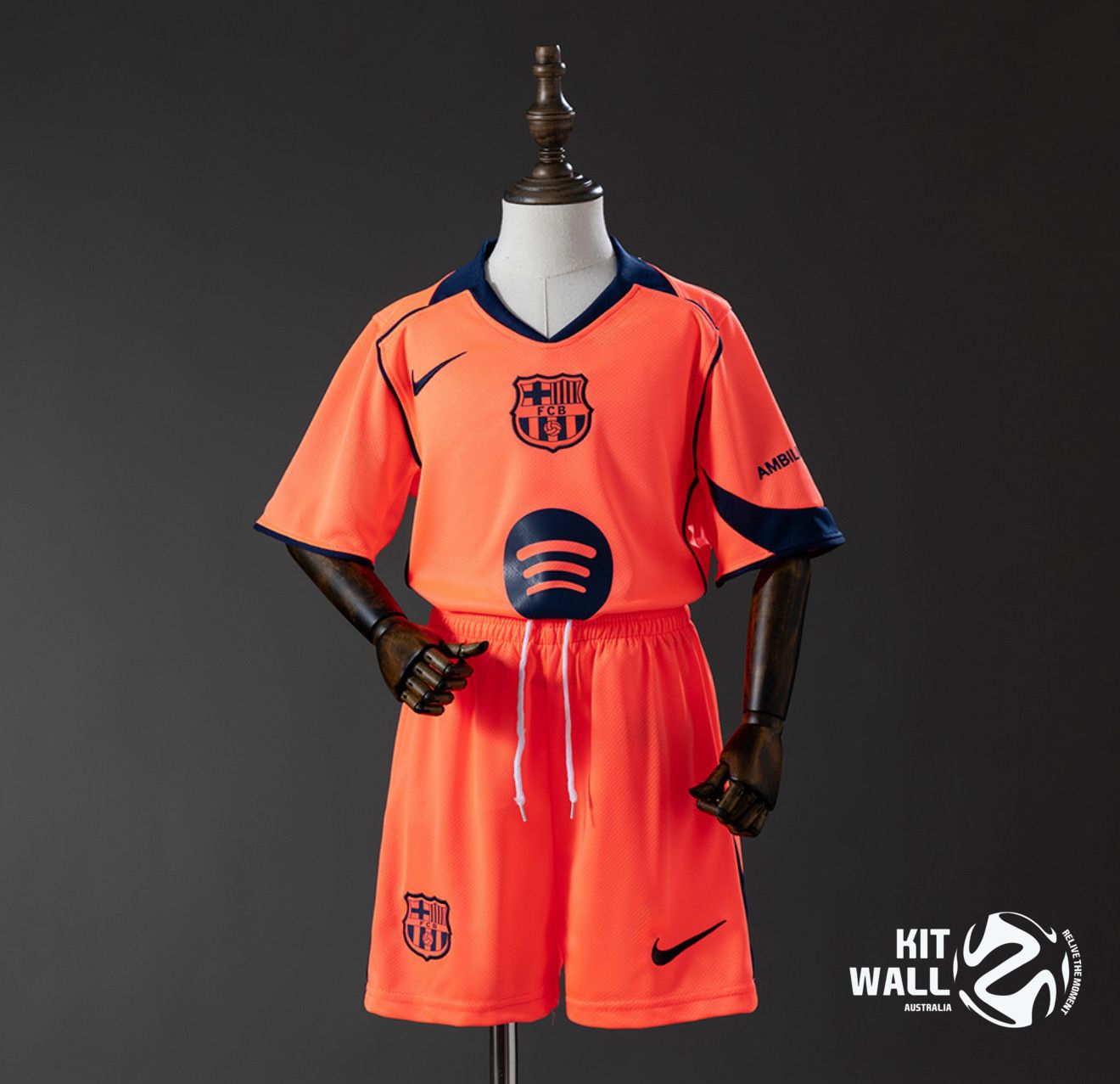 FC Barcelona 2025/26 Third Kids Kit