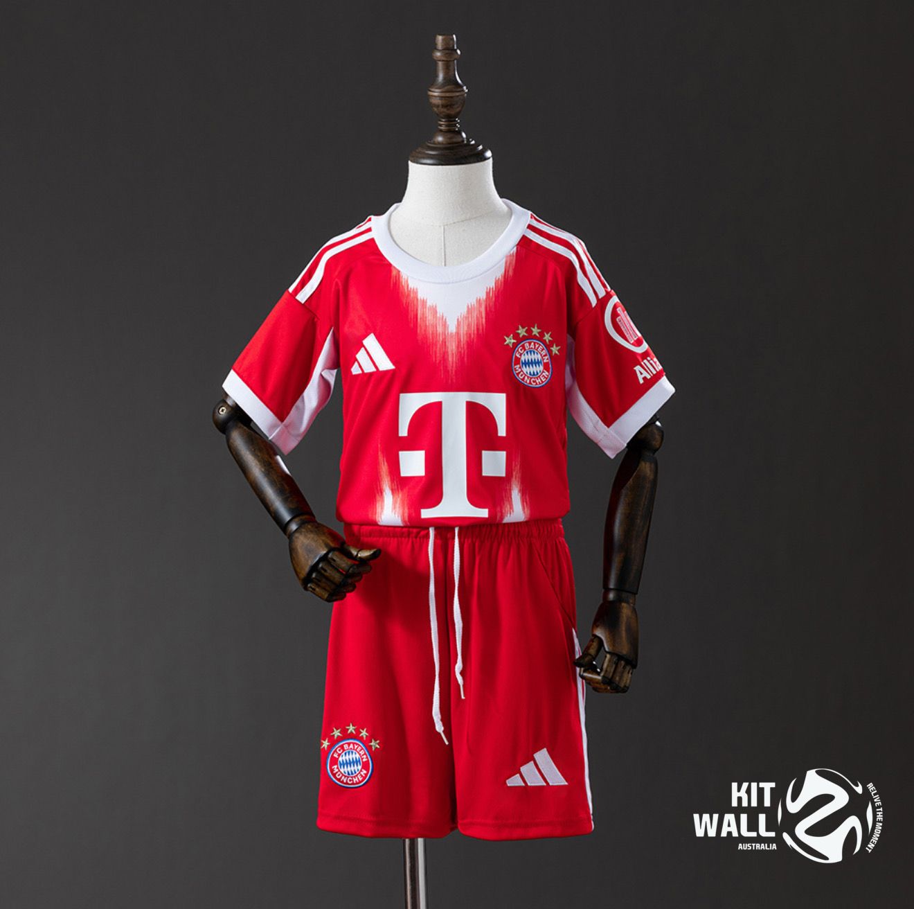 Bayern Munich 2025/26 Home Kids Kit