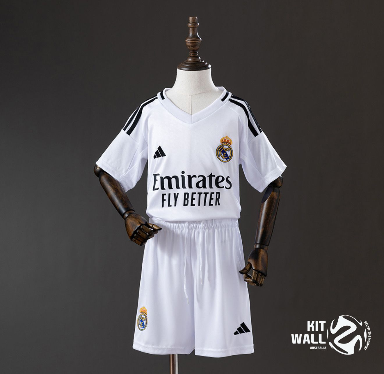 Real Madrid 2024/25 Home Kids Kit