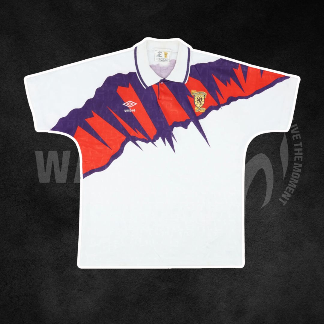 Scotland Blue/Pink 1990 Leisure Retro Kit