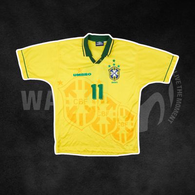 Brazil 1994 World Cup Home Retro Kit