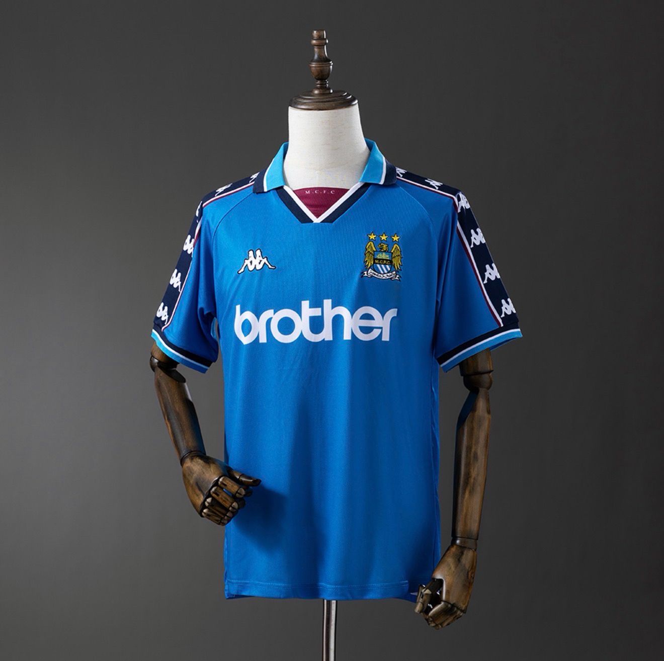 Manchester City 1997/99 Home Retro Kit
