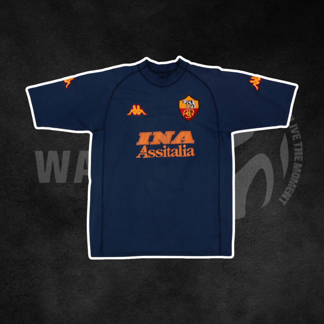 AS Roma 2000/01 Third Retro Kit