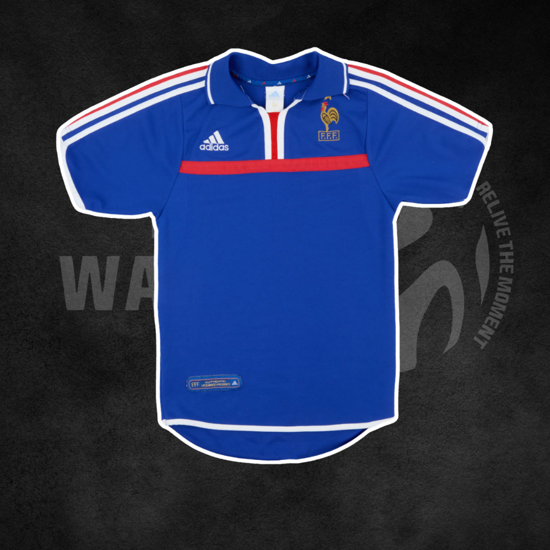 France 2000 Euros Home Retro Kit