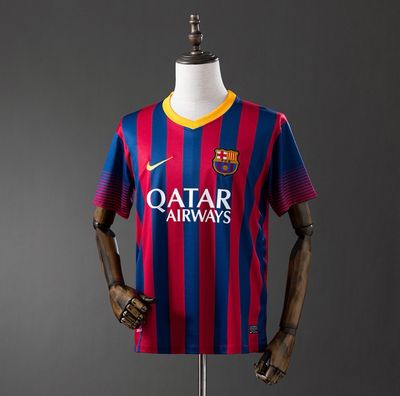 FC Barcelona 2013/14 Home Retro Kit