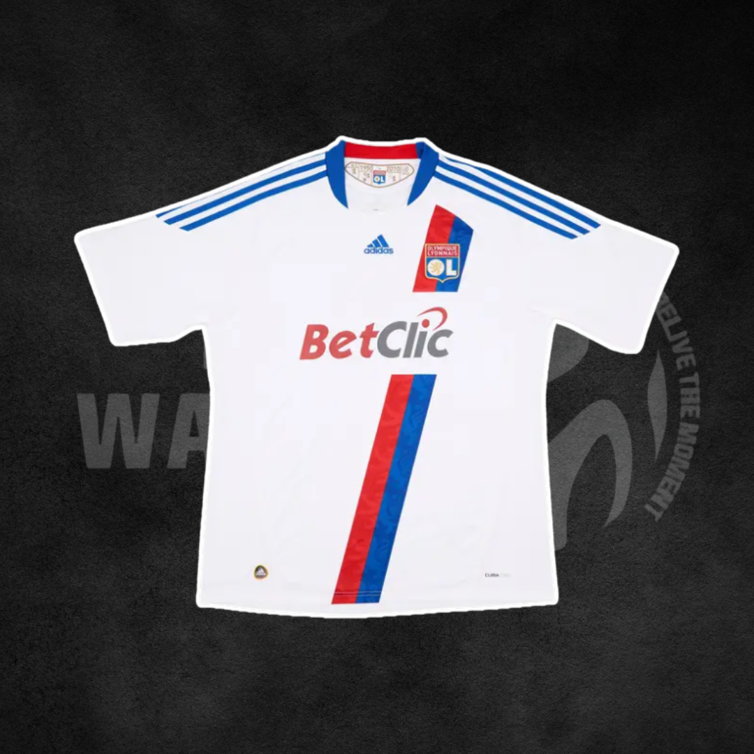 Olympique Lyonnais 2010/11 Home Retro Kit
