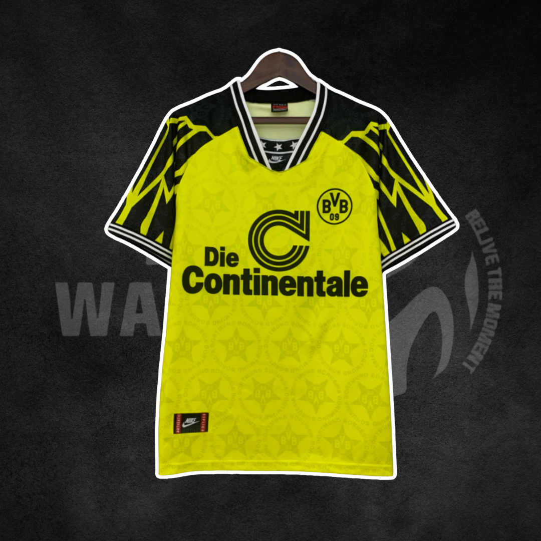 Borussia Dortmund 1994/95 Home Retro Kit