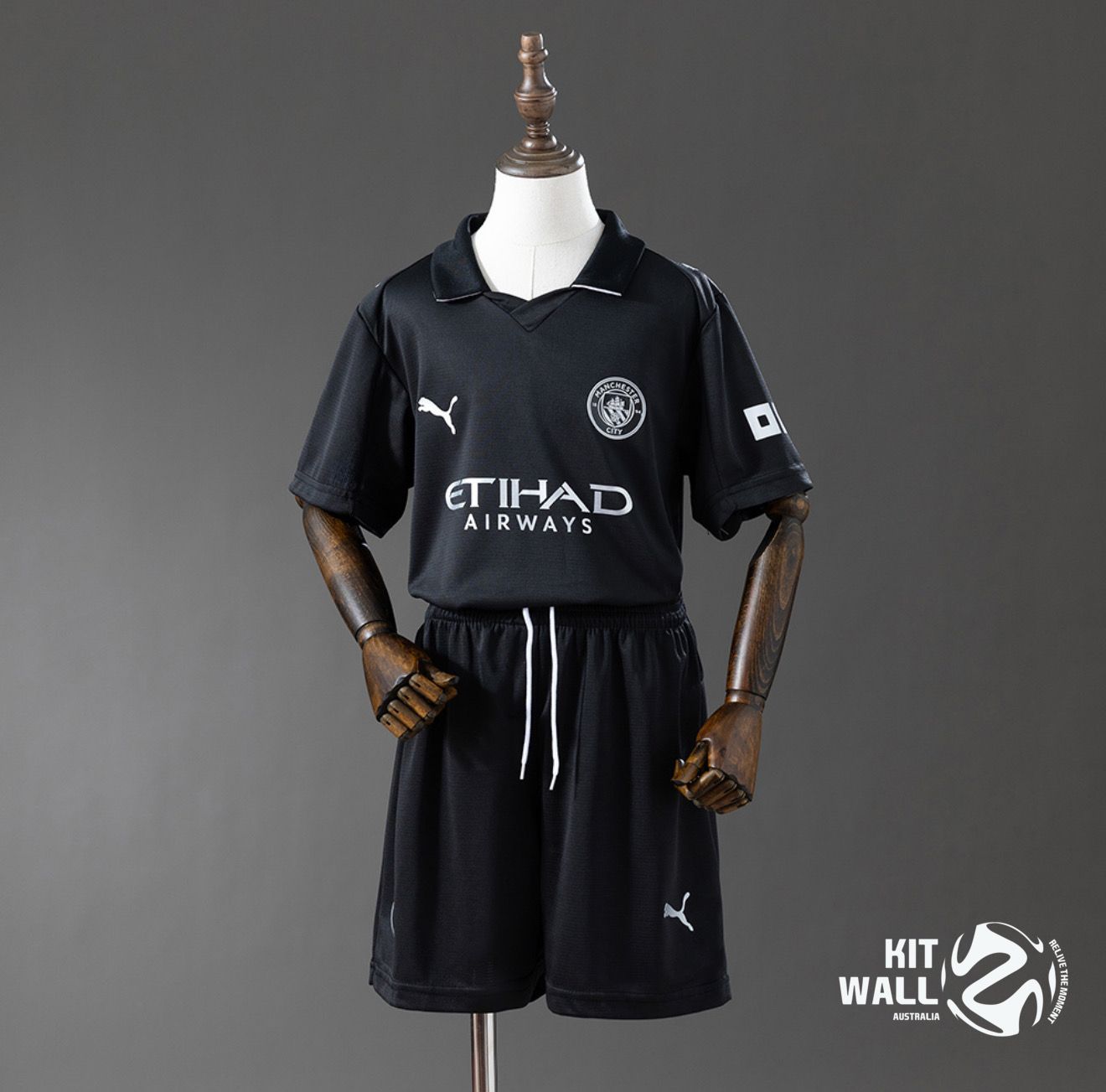 Manchester City 2025/26 Away Kids Kit