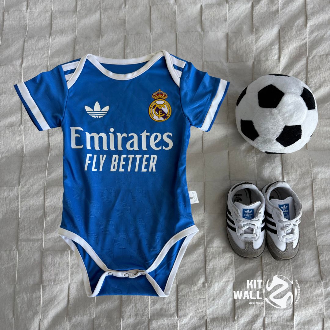 Real Madrid Third 2025/26 Infant Kit