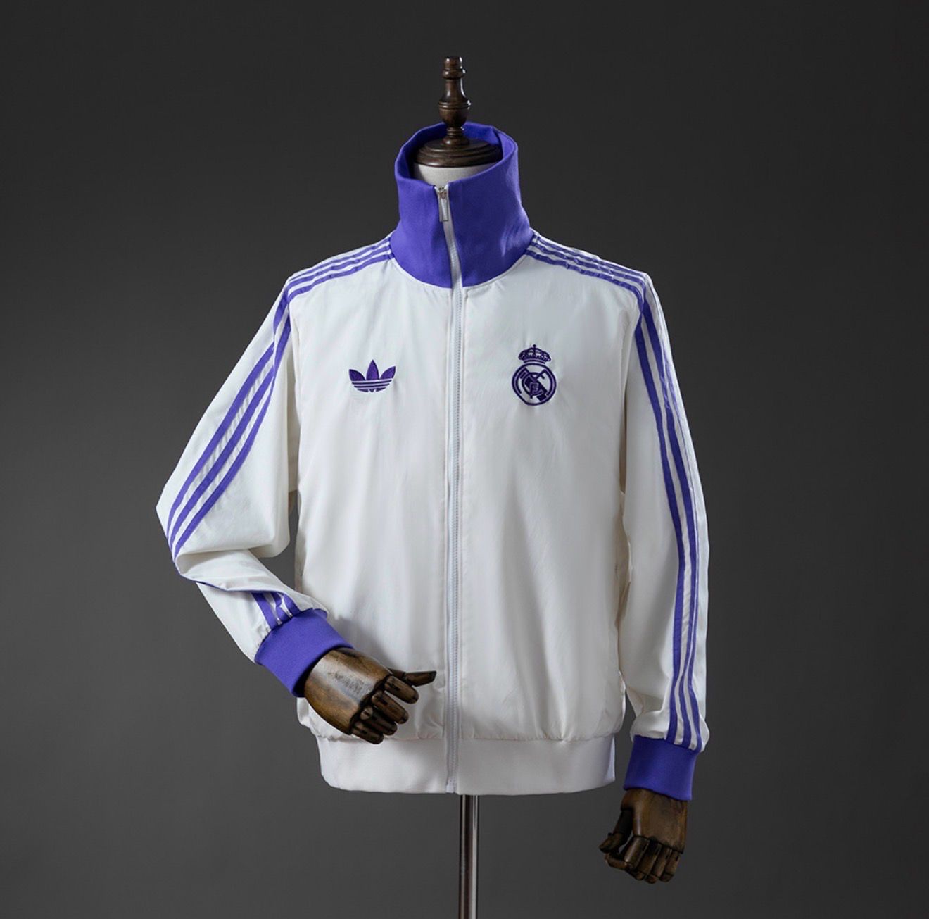 Real Madrid Retro Windbreaker