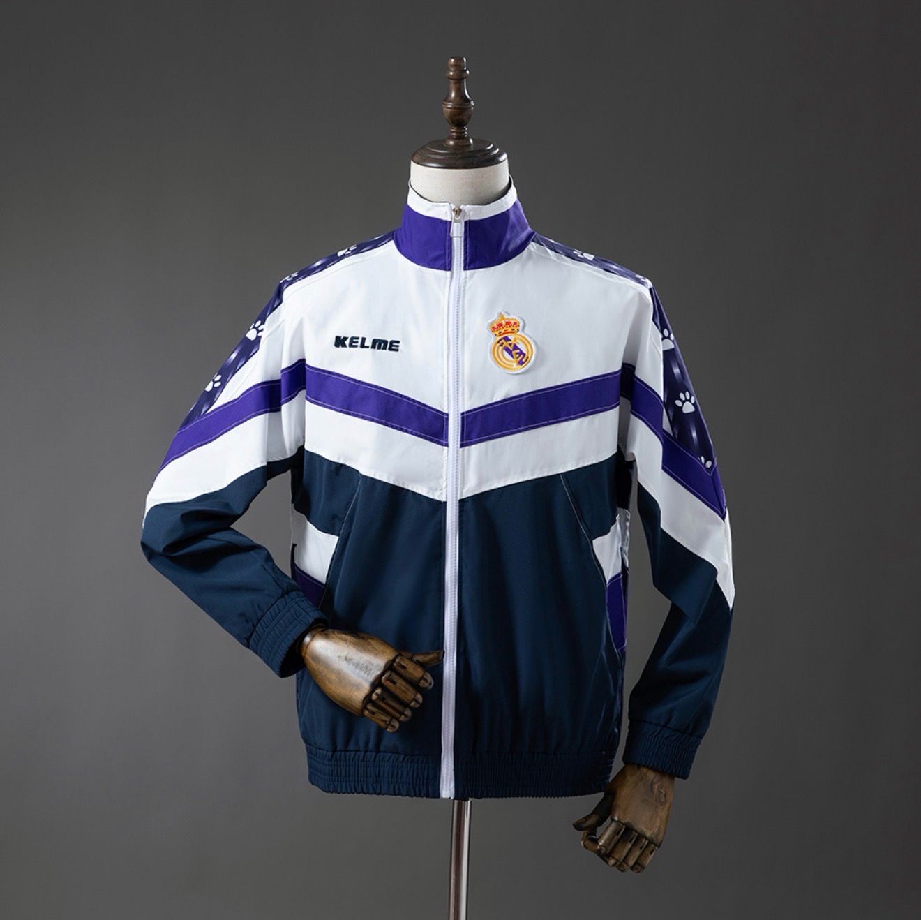 Real Madrid 1994/97 Retro Windbreaker