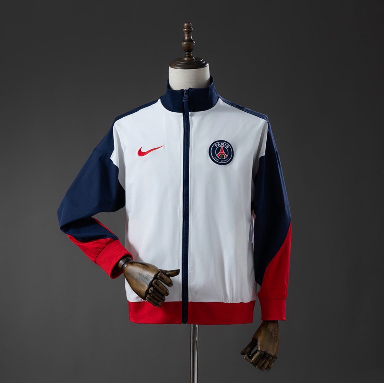 PSG 2025/26 White Windbreaker