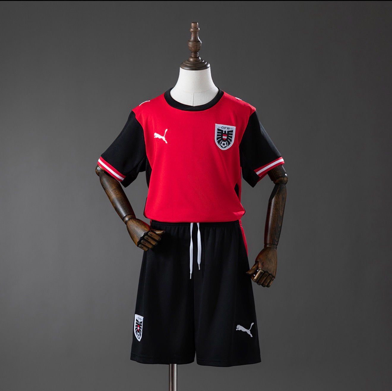 Austria World Cup 2026 Home Kids Kit