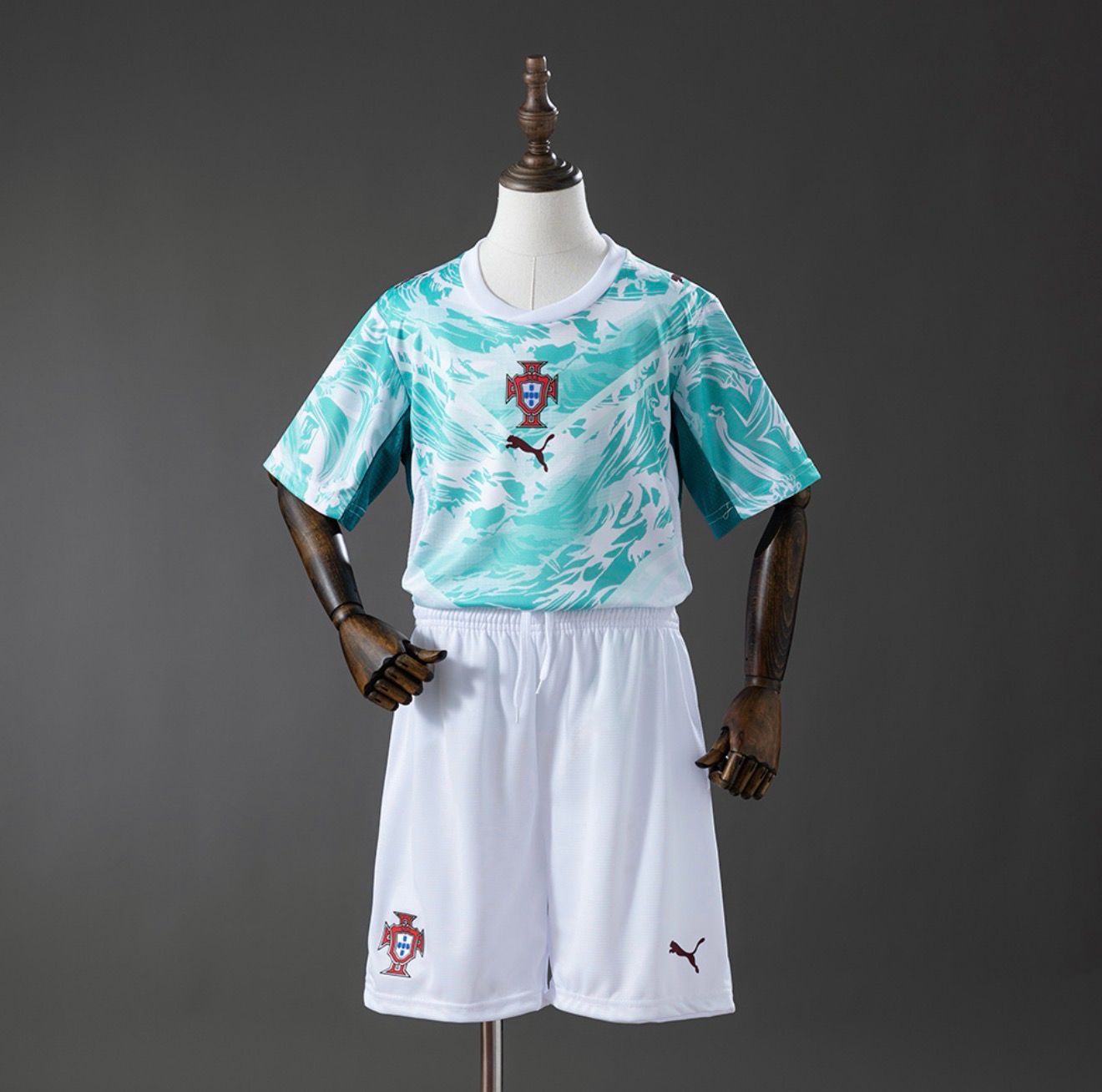 Portugal World Cup 2026 Away Kids Kit