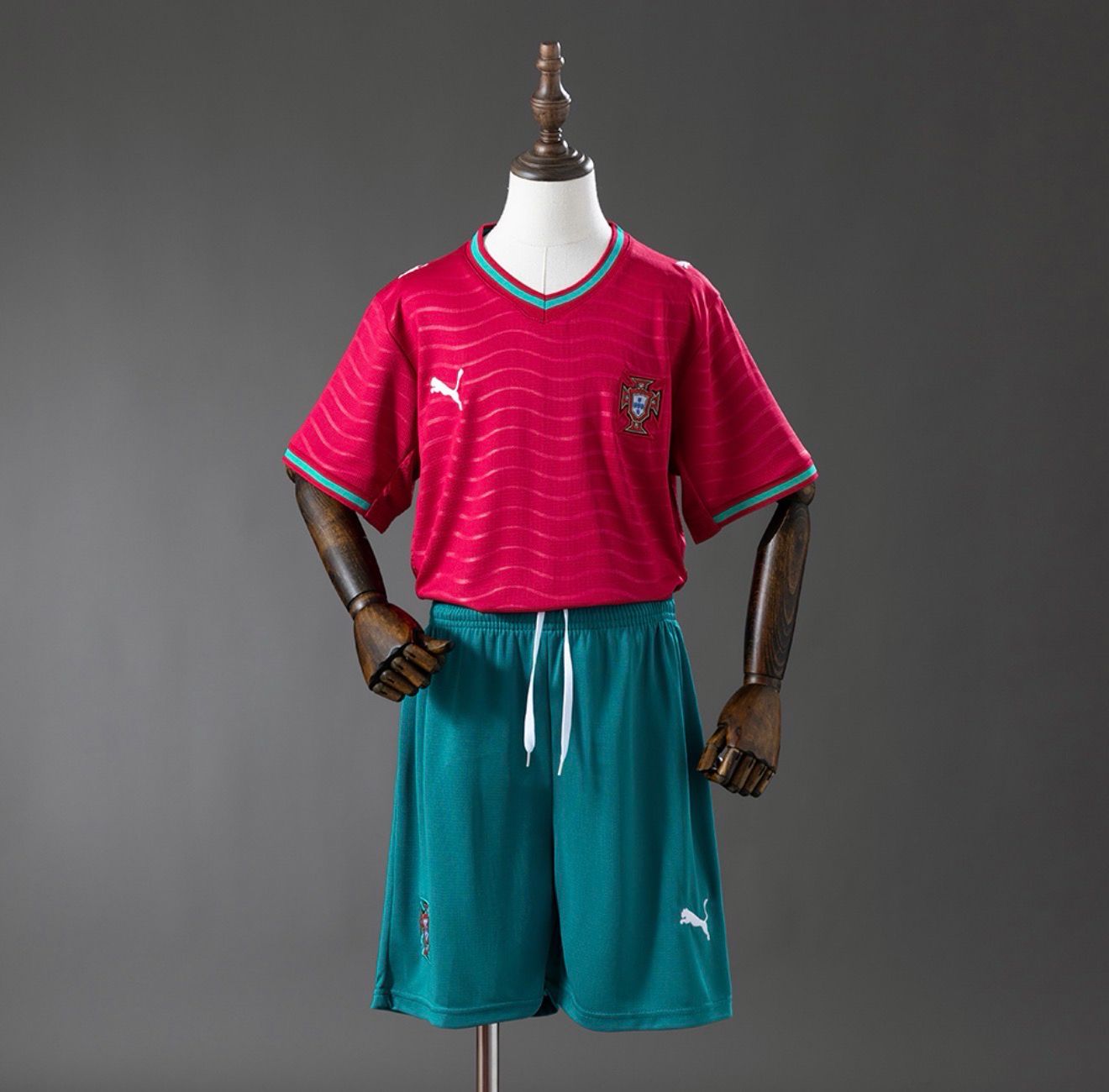 Portugal World Cup 2026 Home Kids Kit