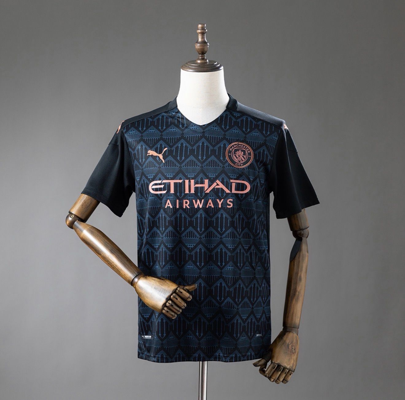 Manchester City 2020/21 Away Retro Kit