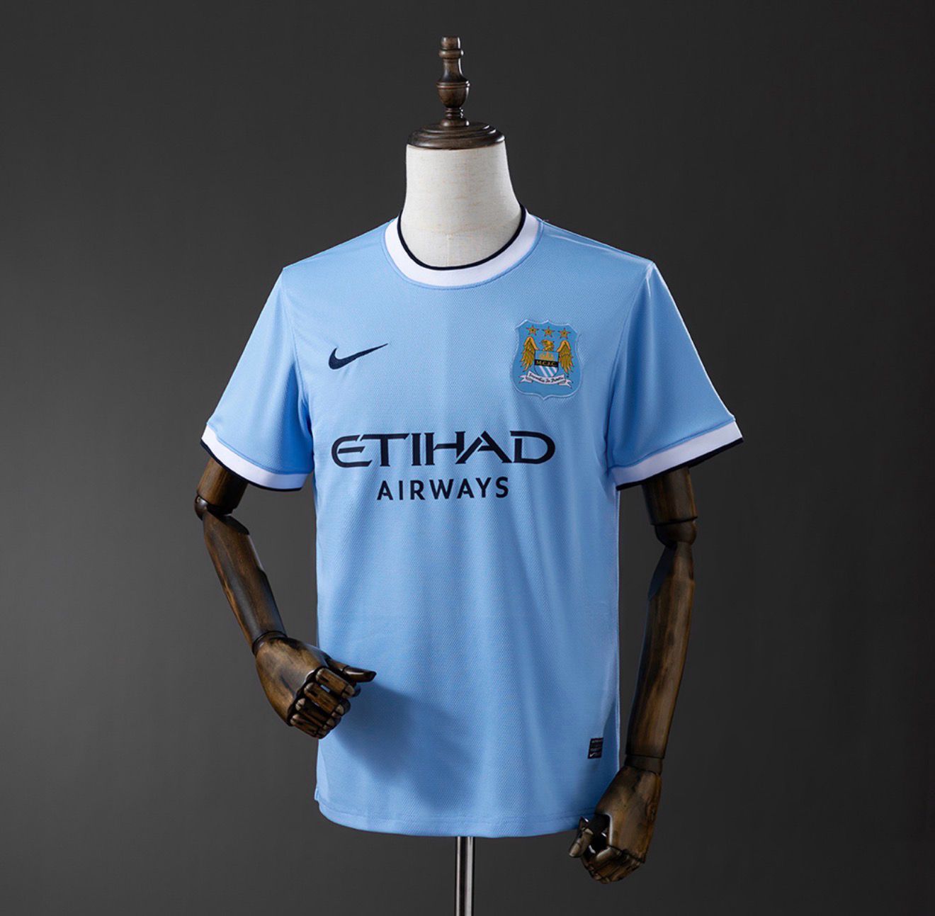 Manchester City 2013/14 Home Retro Kit