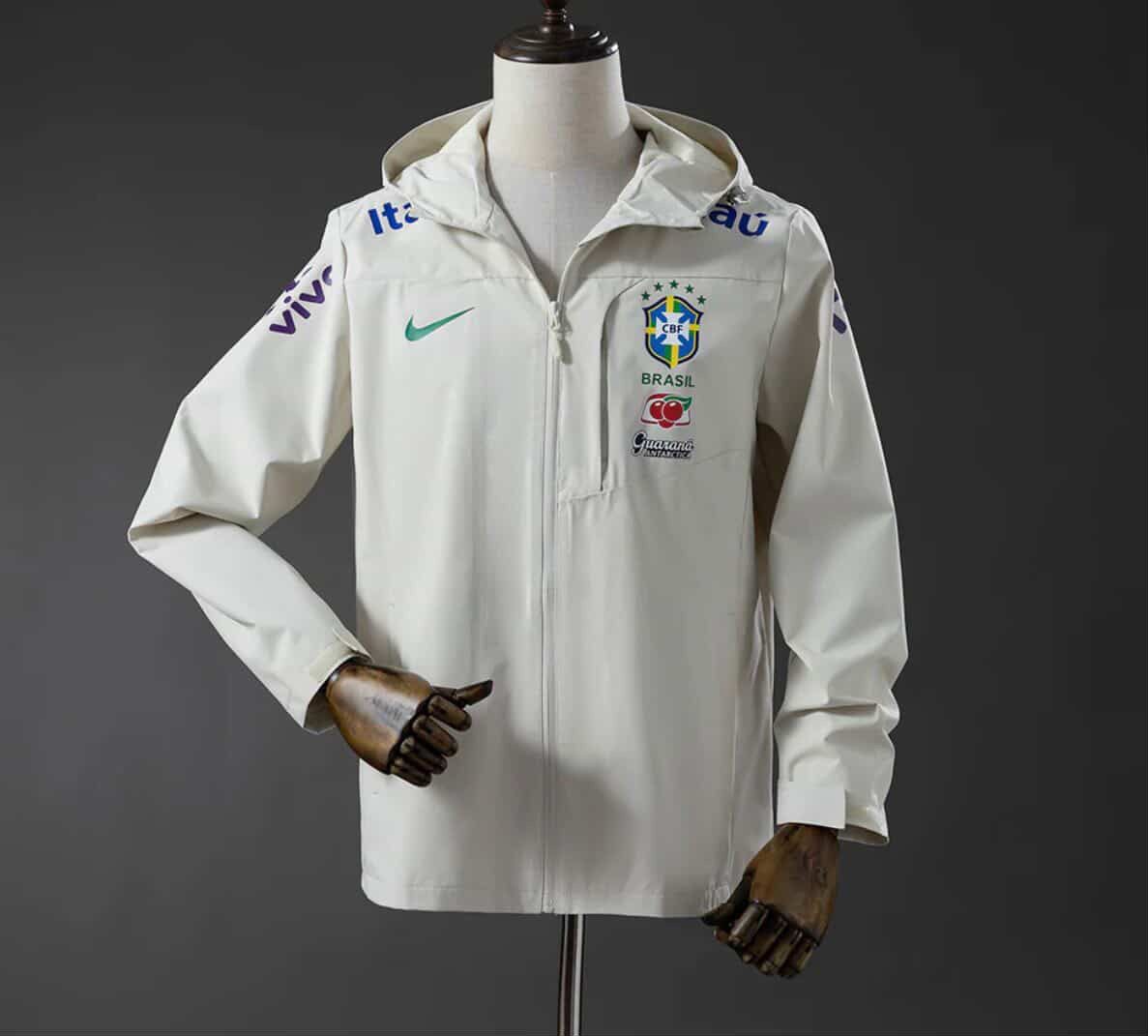Brazil World Cup 1998 Retro Windbreaker