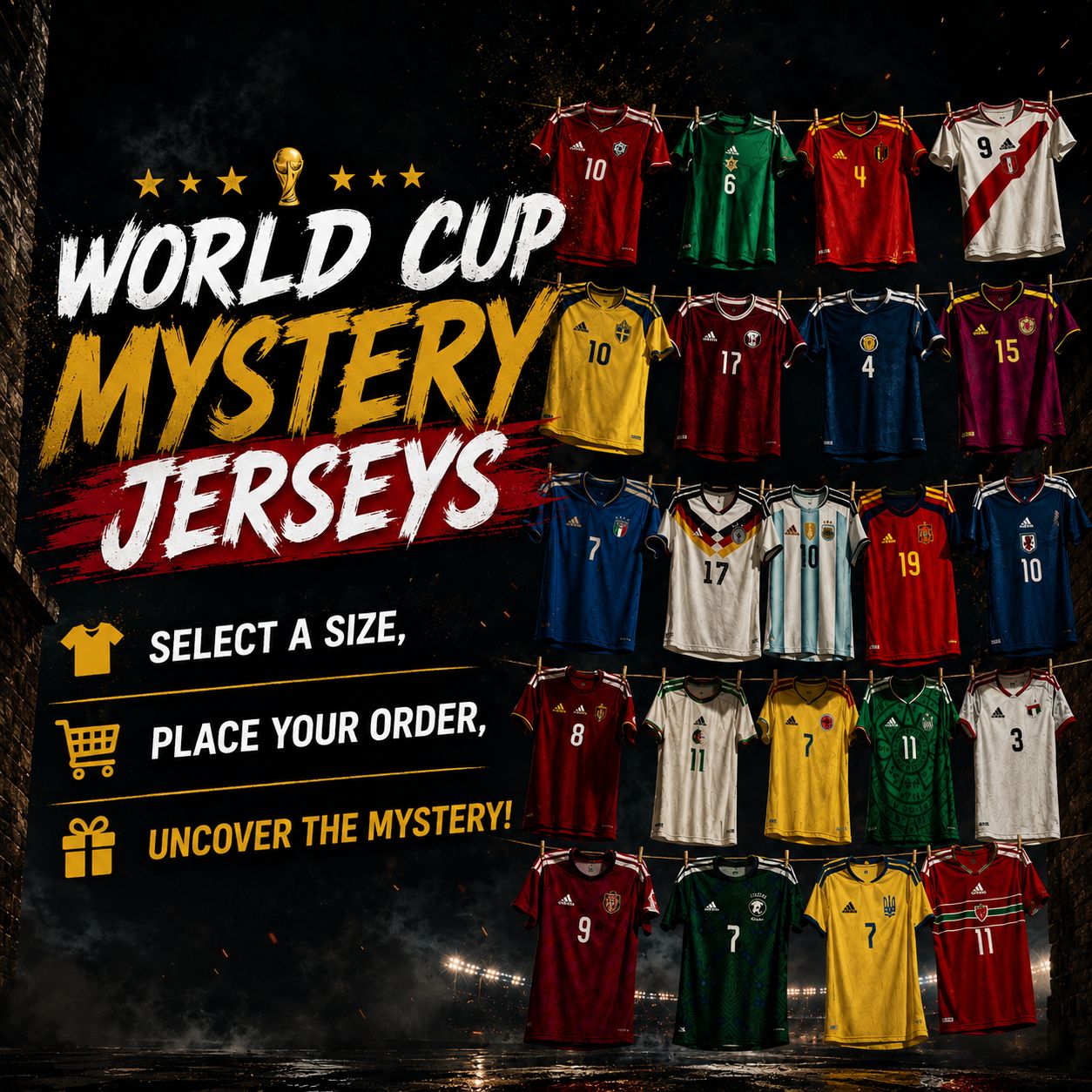 World Cup 26’ Mystery Jersey