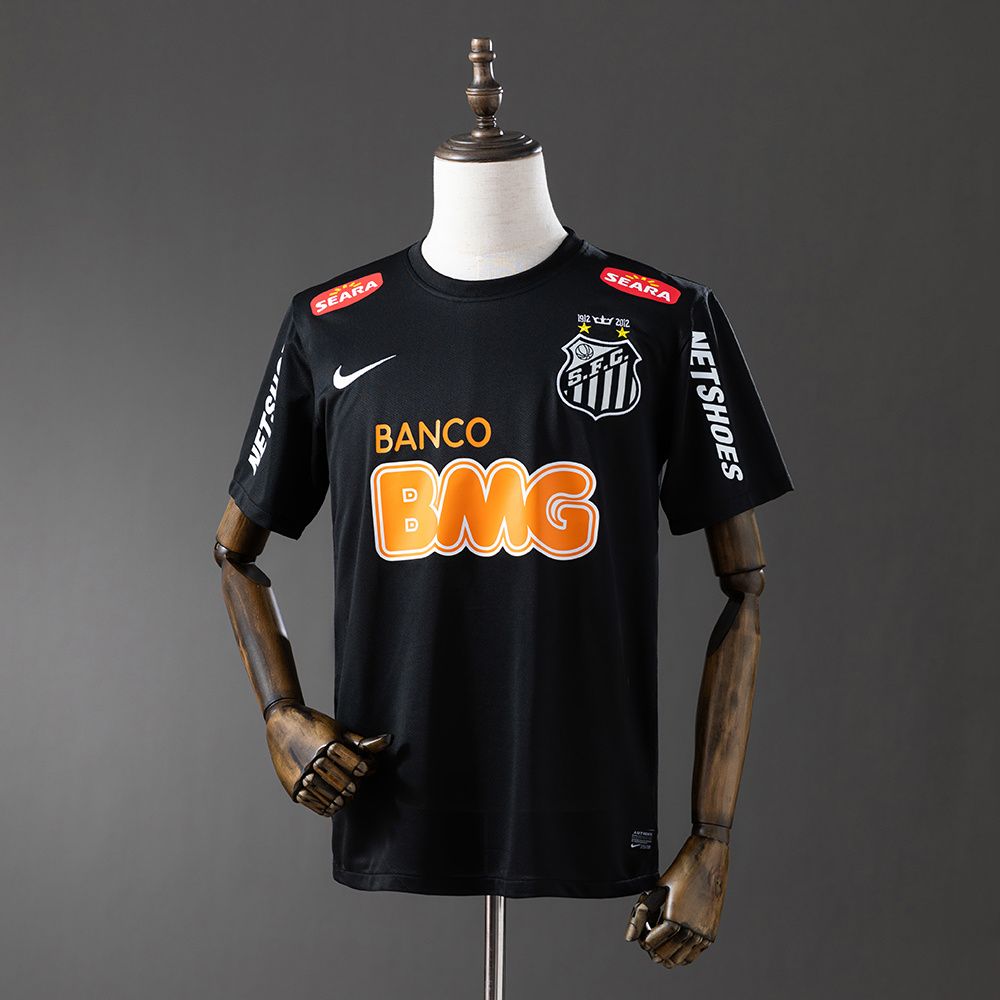 Santos 2012/13 Away Retro Kit (Black)