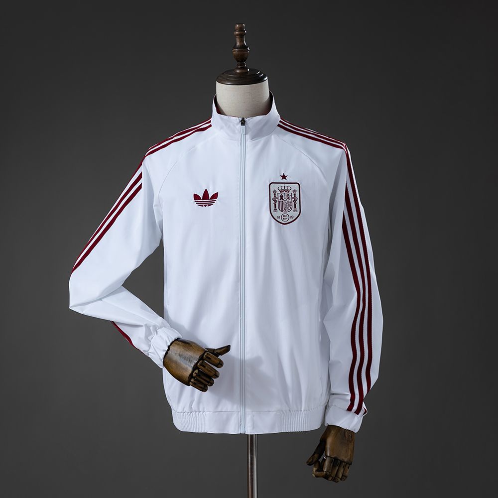 Spain 2026 Windbreaker White