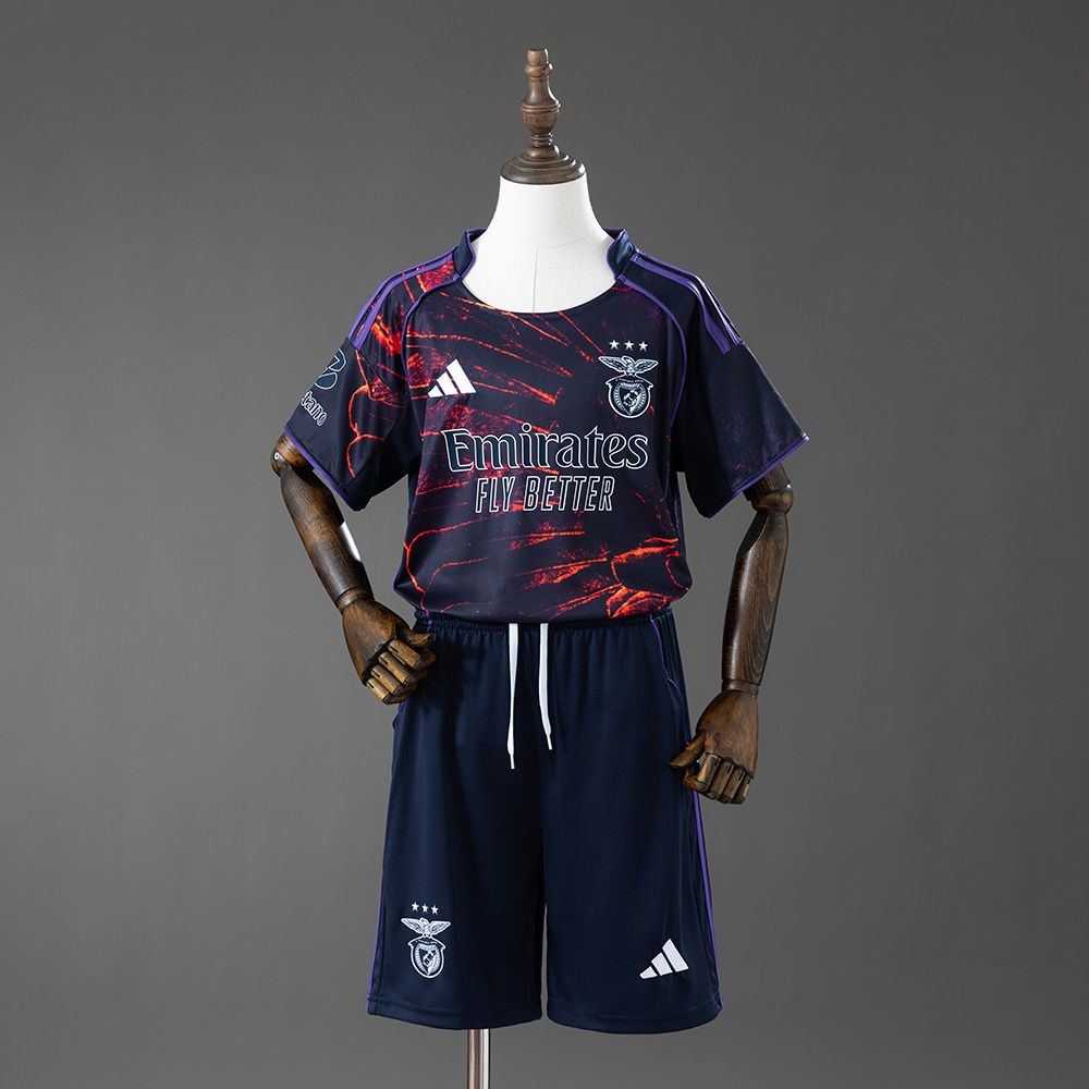 SL Benfica 2026/27 Third Away Kids Kit