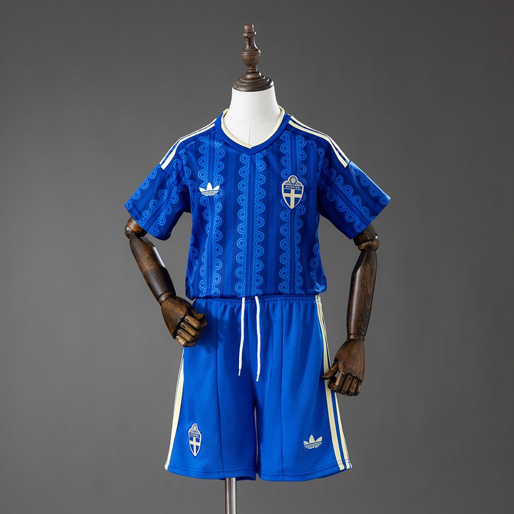 Sweden 2026/27 Away Kids Kit