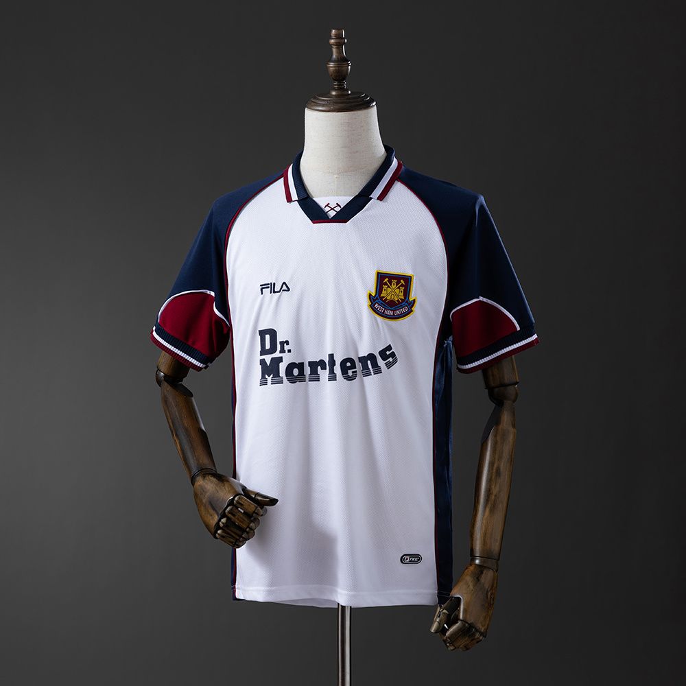 West Ham United 1999/01 Away Retro Kit