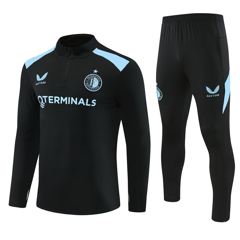 Feyenoord 26/27 Tracksuit Set (Black)