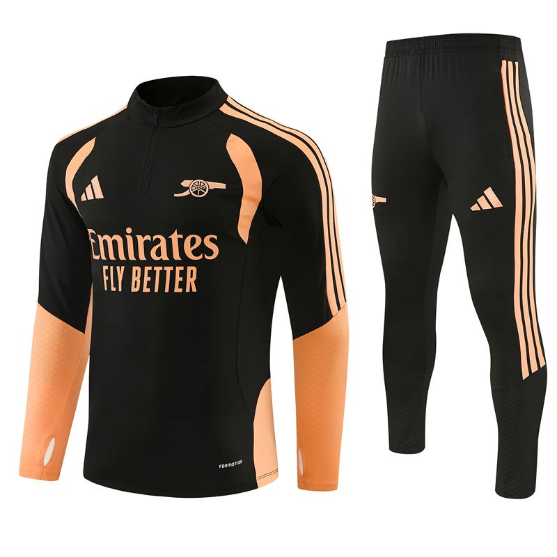 Arsenal FC 26/27 Tracksuit Set (Black)
