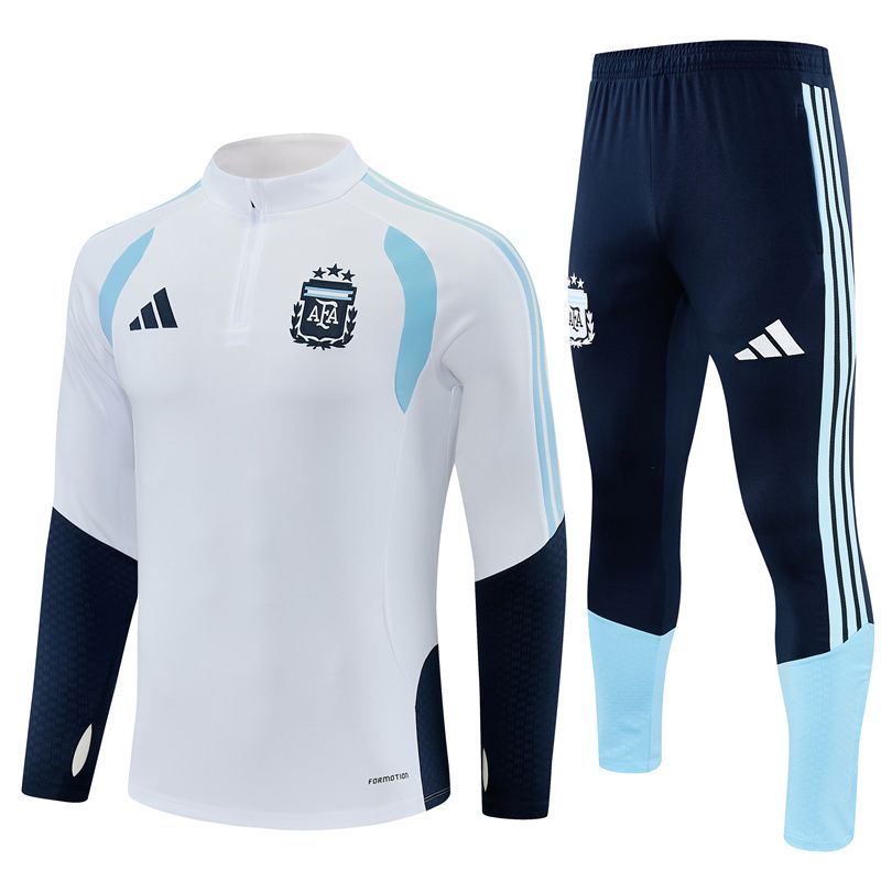 Argentina 26/27 Tracksuit Set (White)
