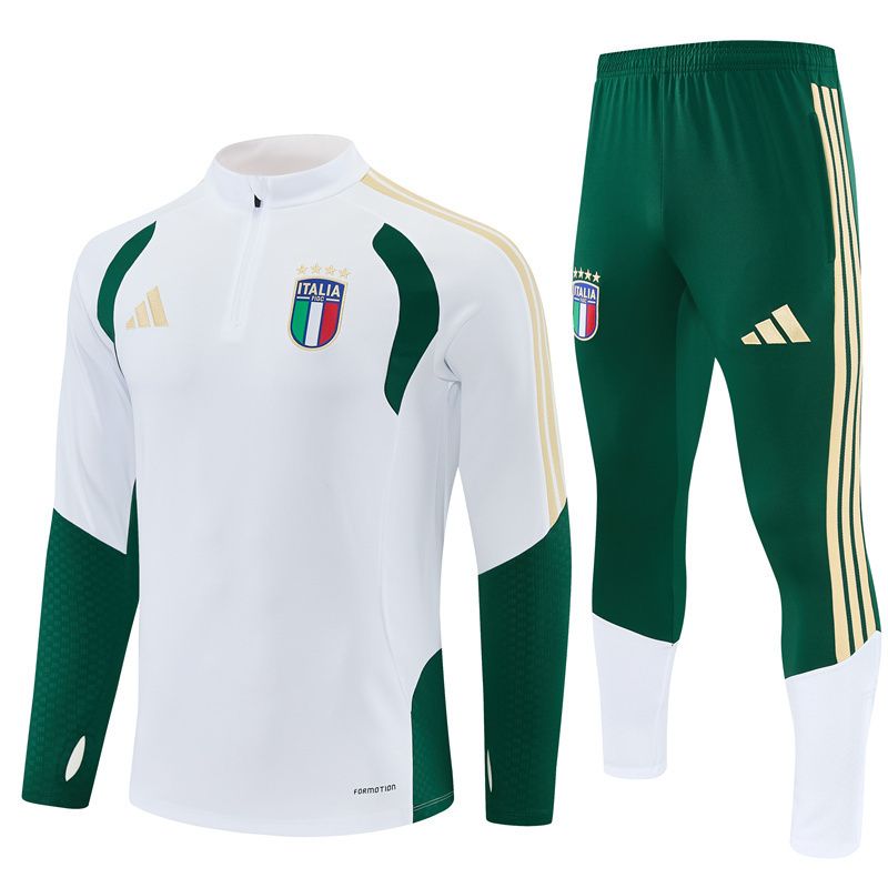 Italy 26/27 Tracksuit Set (White)