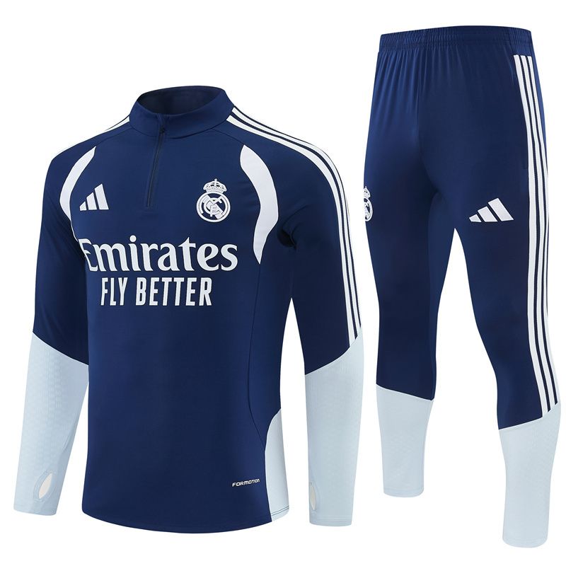 Real Madrid 26/27 Tracksuit Set (Royal Blue)