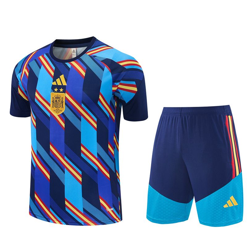 Spain 26/27 Double Star Training Set (Royal Blue- Camouflage)