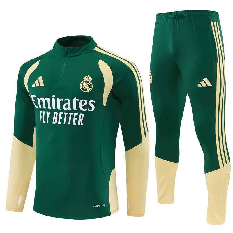 Real Madrid 26/27 Tracksuit Set (Green)