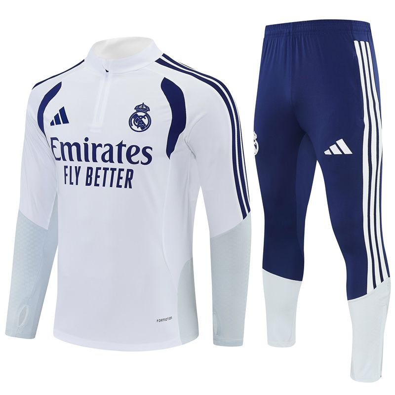 Real Madrid 26/27 Tracksuit Set (White)