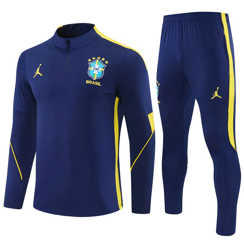 Jordan X Brazil 26/27 Tracksuit Set (Royal Blue)