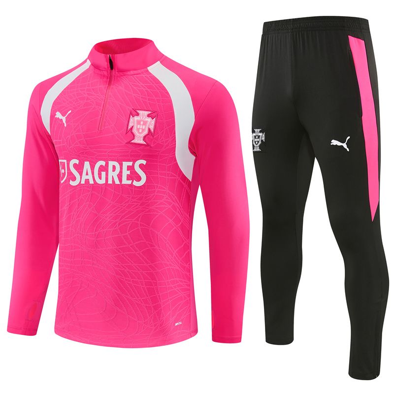 Portugal 26/27 Tracksuit Set (Pink)