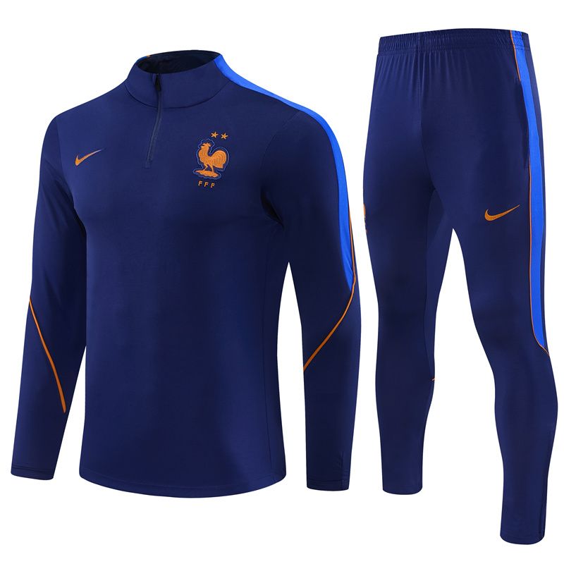 France 26/27 Tracksuit Set (Royal Blue)
