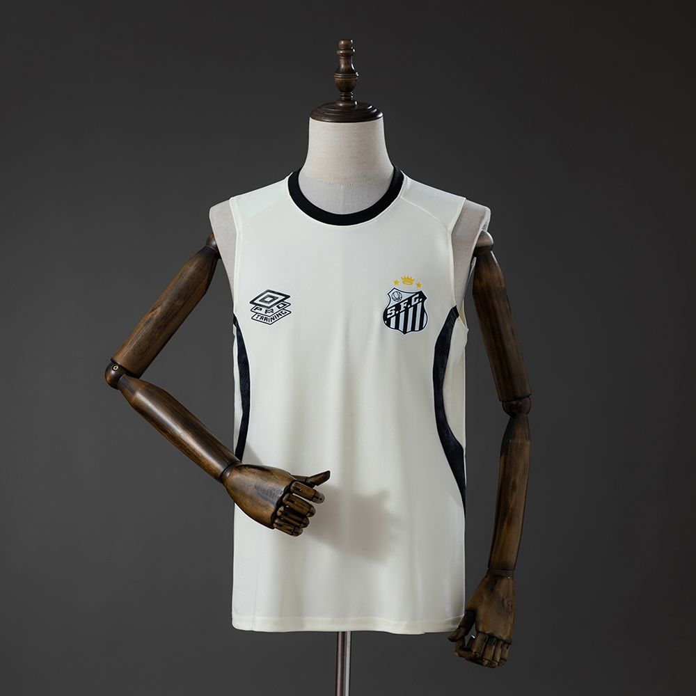 Santos 2026/27 Training Singlet Kit- Beige