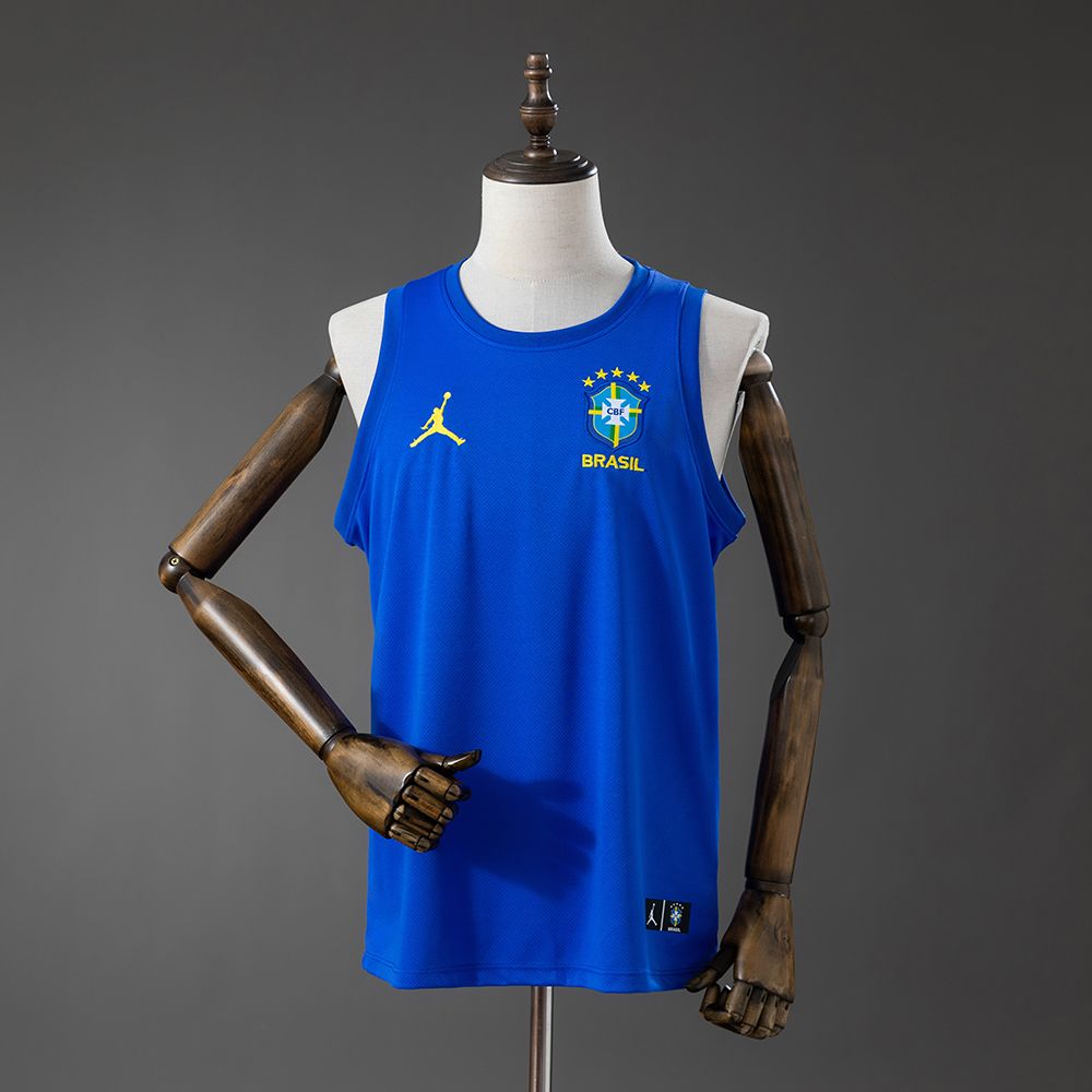 Brazil 2026 Training Singlet Kit- Blue