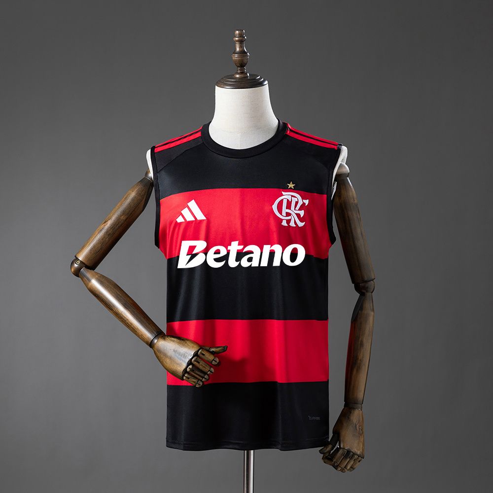 Flamengo 2026/27 Home "All Sponsors" Training Singlet Kit