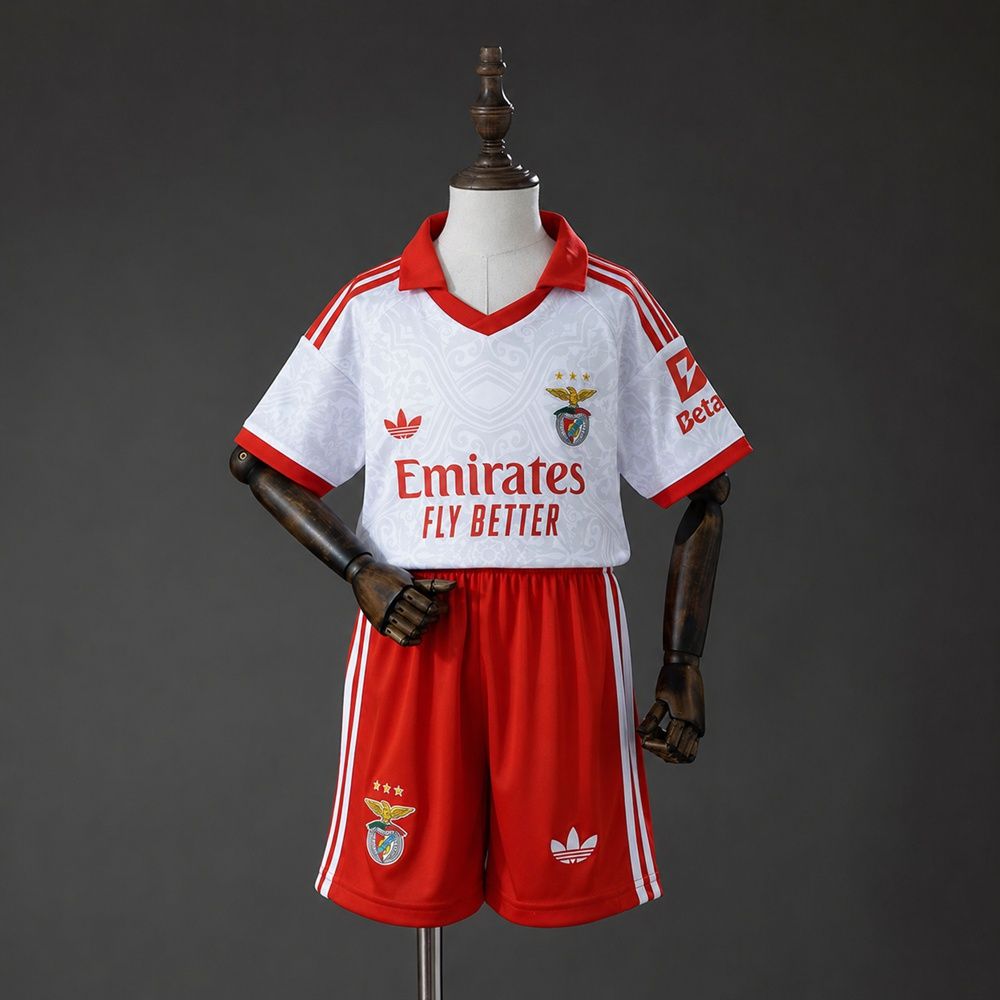 SL Benfica 2026/27 Away Kids Kit
