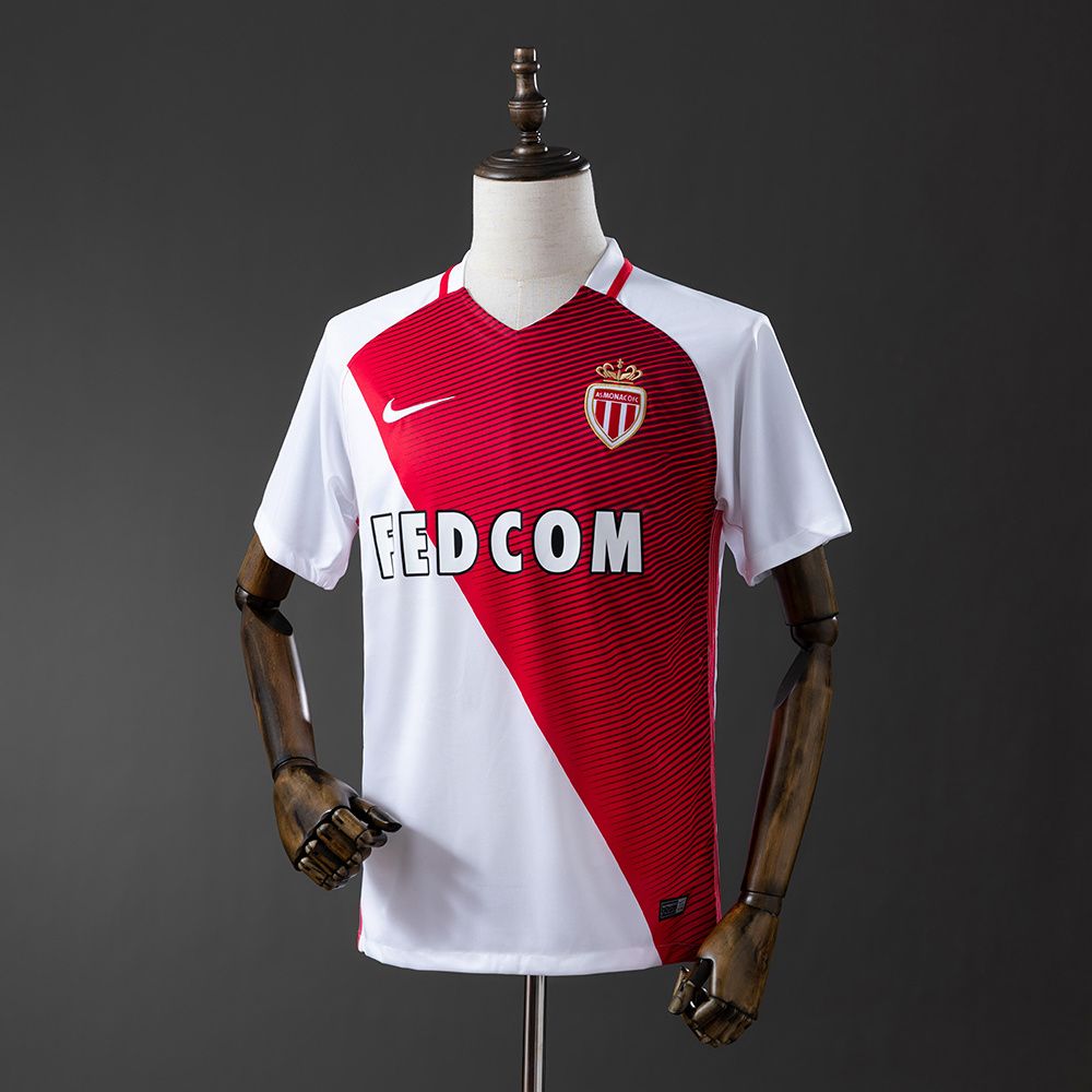 AS Monaco 2016/17 Home Retro Kit