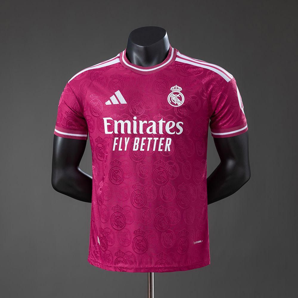 Real Madrid 2026/27 Special Edition Kit - Rose Red