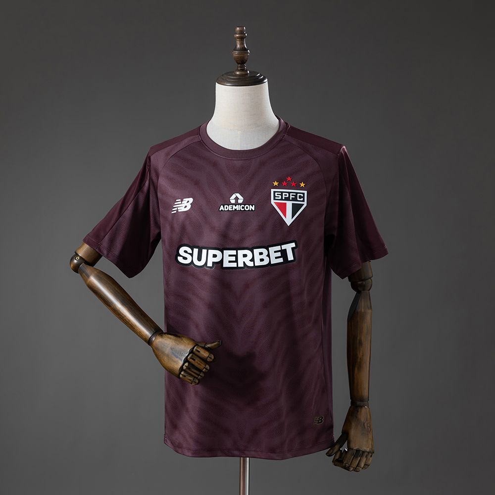 São Paulo 2026/27 Goalkeeper Kit- Deep Burgundy