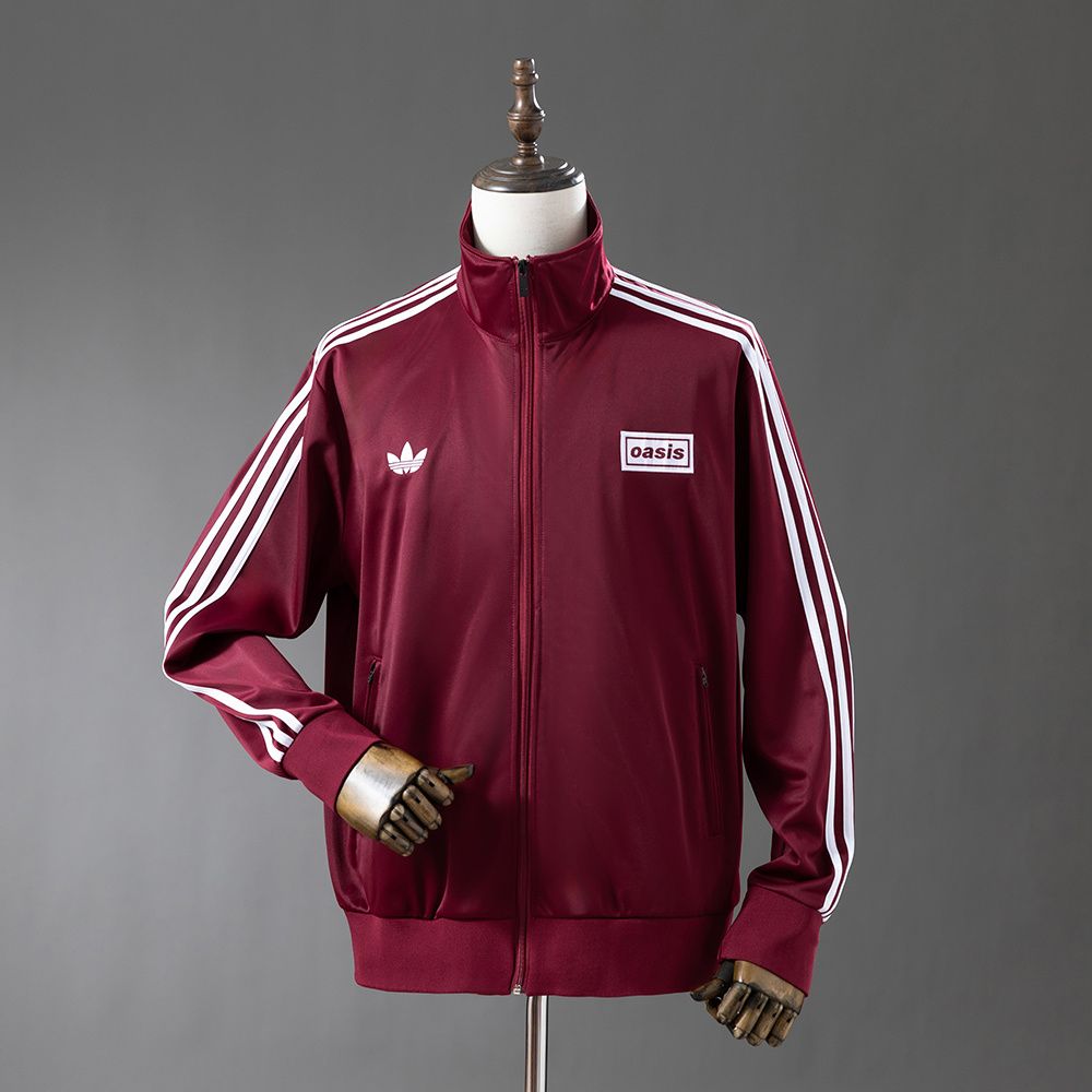 Oasis x Adidas Tour Firebird Jacket- Red