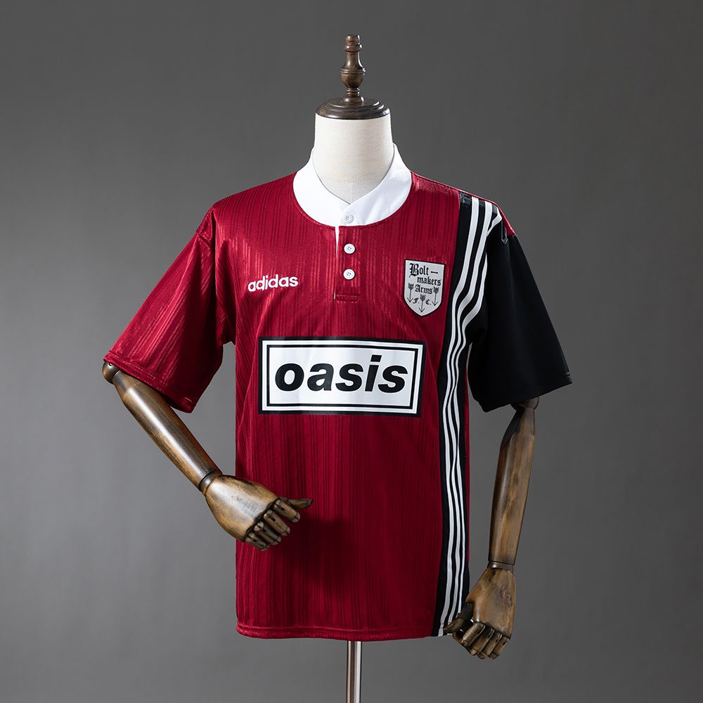 Oasis x The Bolt Makers Arms FC 1996 Retro Kit- Red